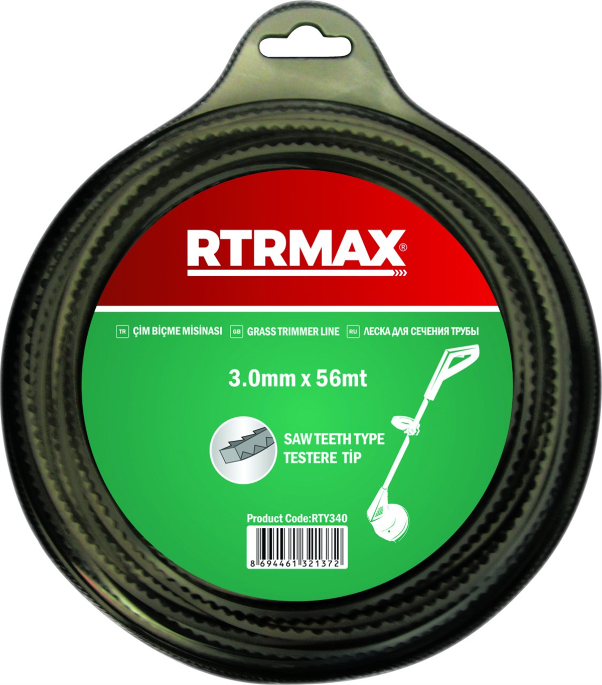 Tırpan Misinası Testere 3.3mm*46M RTY343