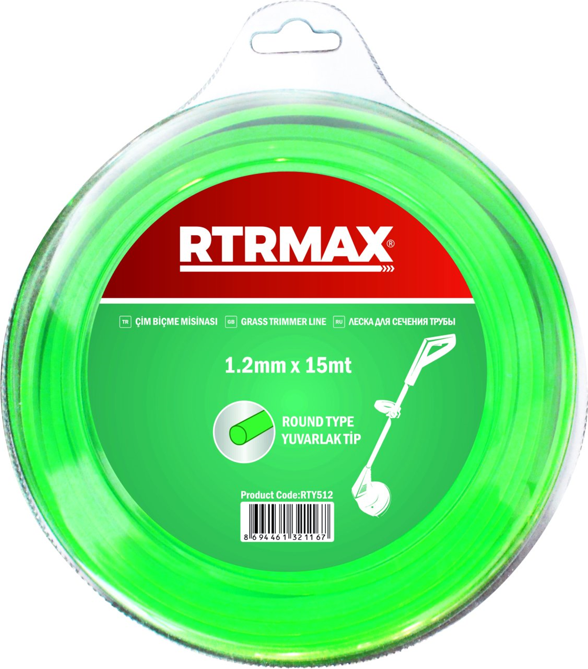 Tırpan Misinası Yuvarlak 3.3mm*46M RTY533