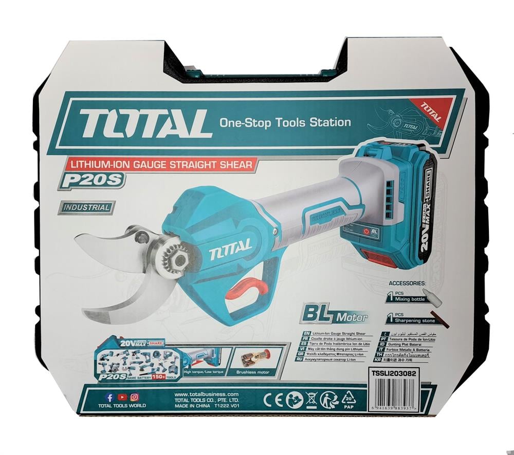 Total Çift Akülü Ağaç Budama Makası 20V TSSLI203082
