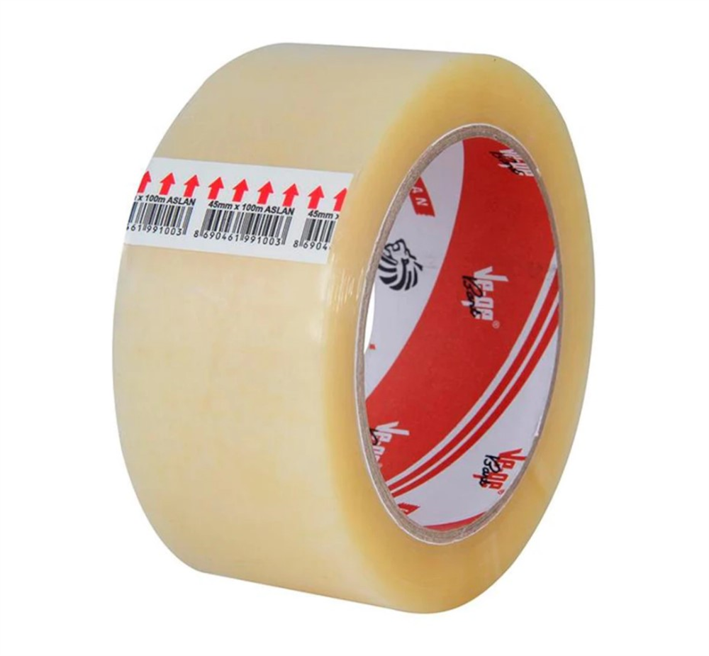 Vege Aslan Koli Bantı Şeffaf 45 Mm X 100 MtKoli Bandı
