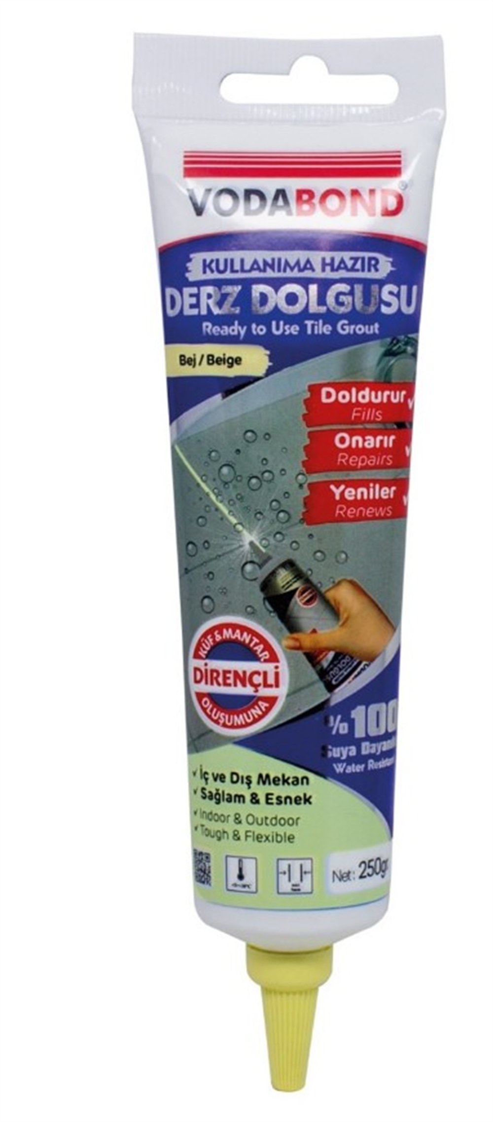 Vodabond Derz Dolgusu 250 Gr BejDerz Ürünleri