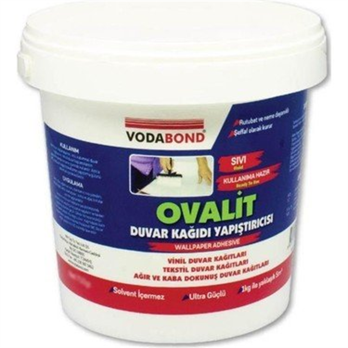 Vodabond Duvar Kağıdı Yapıştırıcısı – Sıvı - 750 Gr