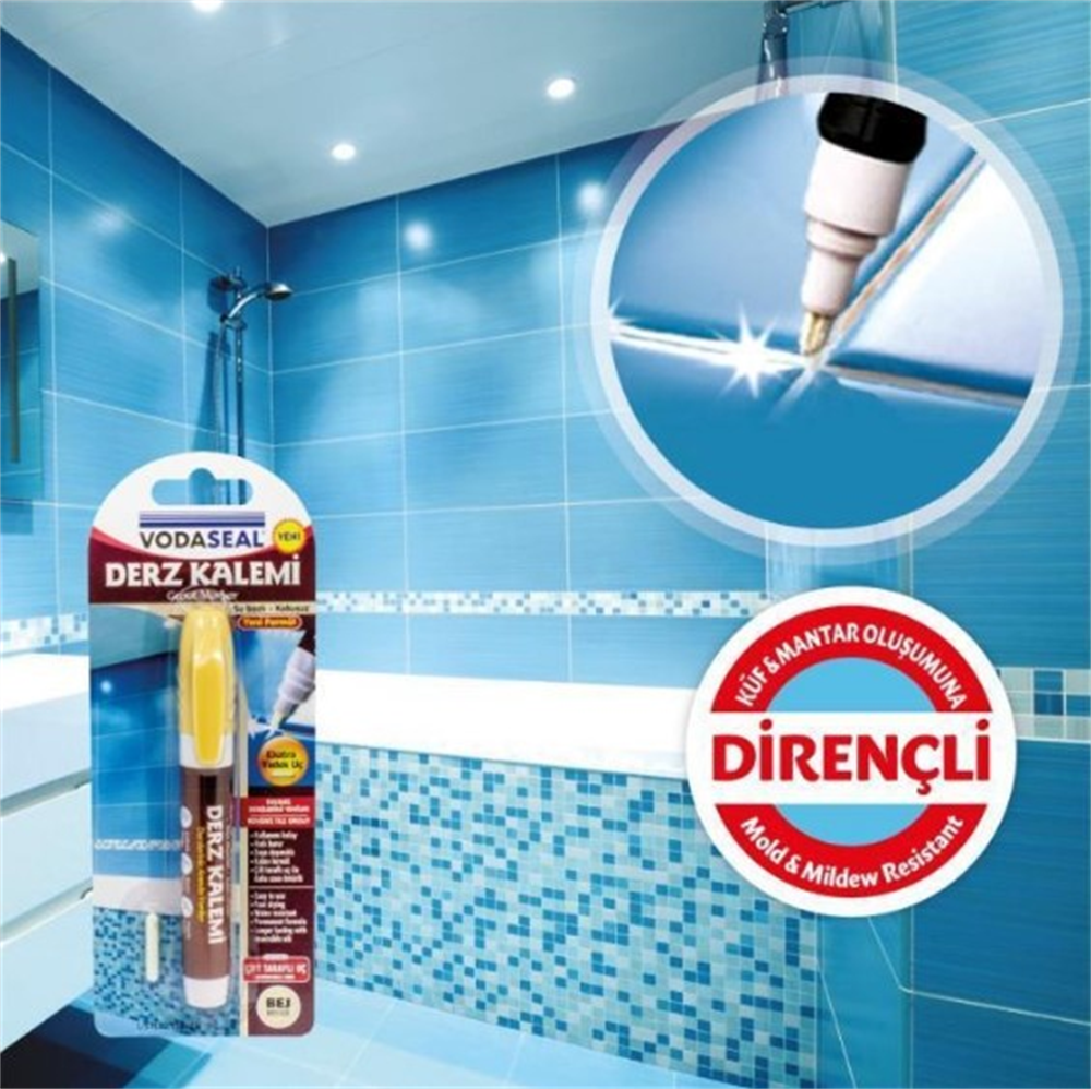 Vodaseal Derz Yenileme Kalemi Bej