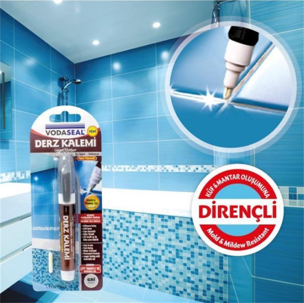 Vodaseal Derz Yenileme Kalemi Gri