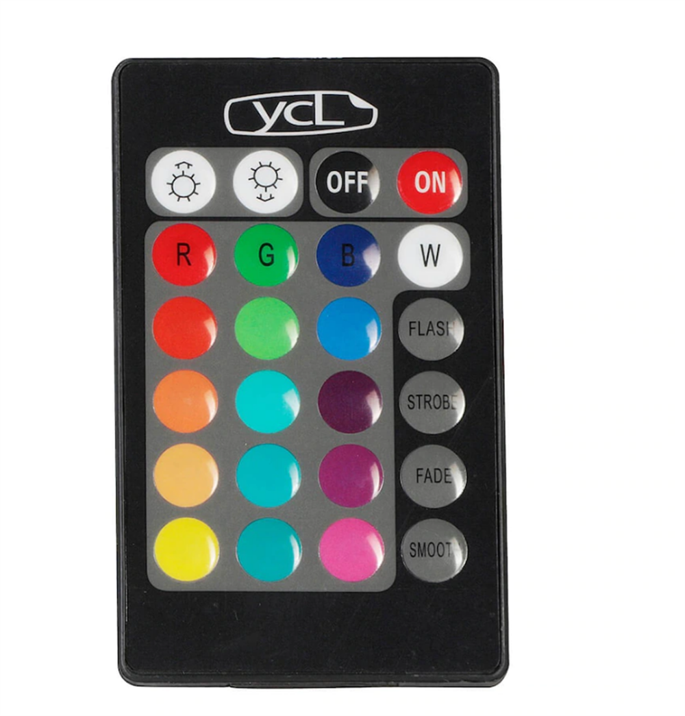 YCL 21 Amper 20 Tuşlu RGB Led Kumandası - PLR-7