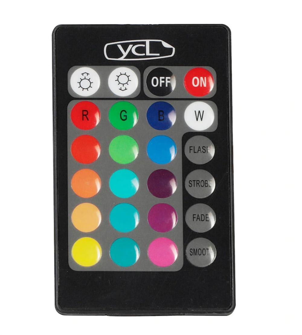 YCL 72 W 6 Amper 24 Tuşlu RGB Led Kumandası PLR-2