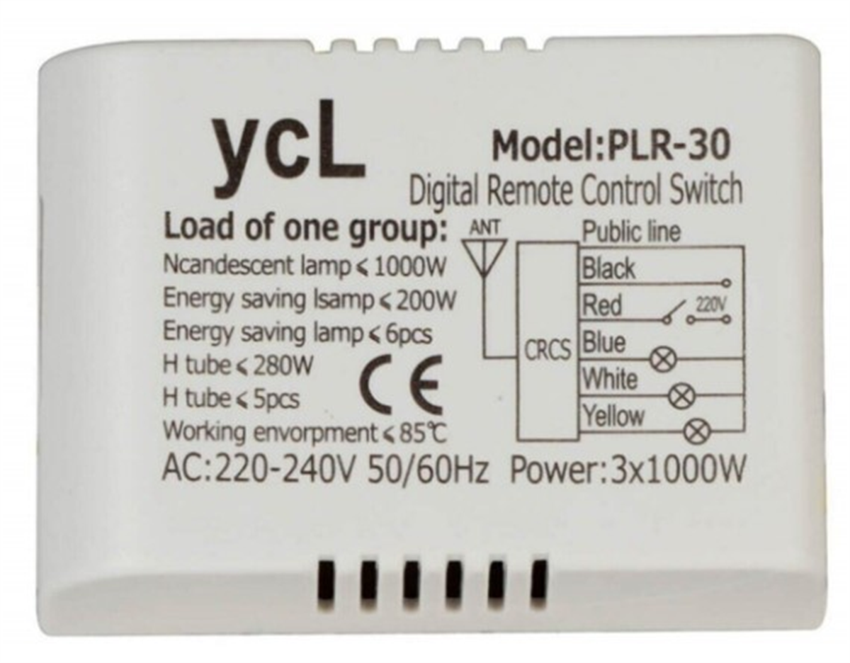 Ycl Avize Kumandası 3X1000W PLR-30