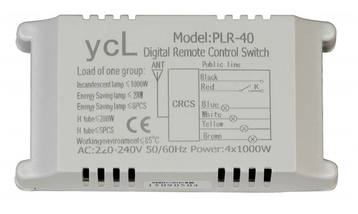 Ycl Avize Kumandası 4X1000W PLR-40