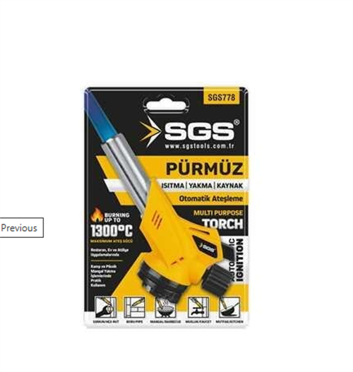Sgs Torch Açılı Kamp Pürmüz Başlık SGS778