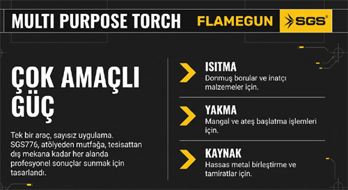 Sgs Torch Şalümo Pürmüz Başlığı SGS776