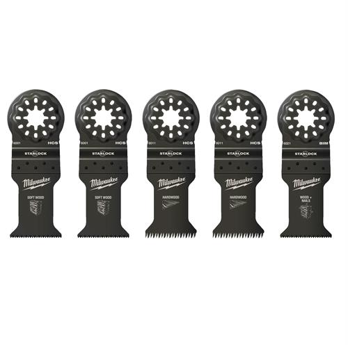 Milwaukee Omt SL Ahşap / Bi-Metal Testere Bıçağı Set 5 Parça 48906114