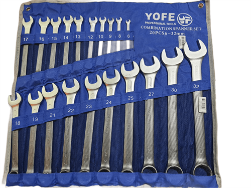 Yofe Kombine Anahtar Takımı 20 PARÇA