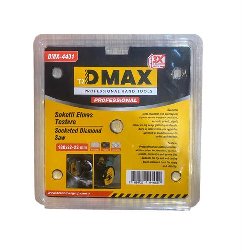 Dmax DMX-4401 Soketli Elmas Testere 180MM
