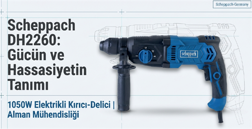 Scheppach Elektrikli Kırıcı Delici DH2260