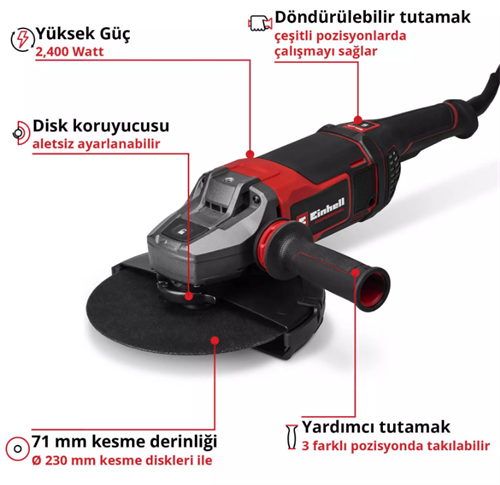 Einhell TP-AG 230/2400 Avuç Taşlama 4430895
