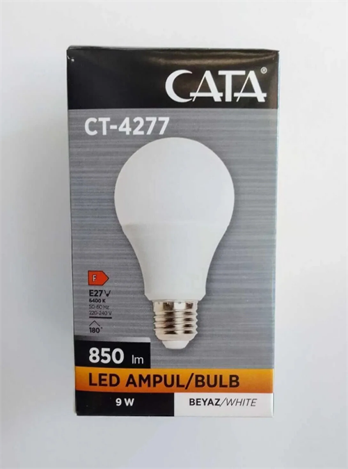 Cata Led Ampul 9W E27 Beyaz CT-4277B