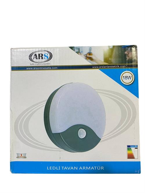 Ars Ledli Tavan Armatür Sensörlü Beyaz 348826