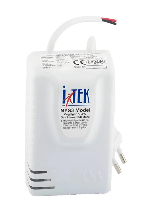İtek Alarmlı Gaz Dedektörü NYS3