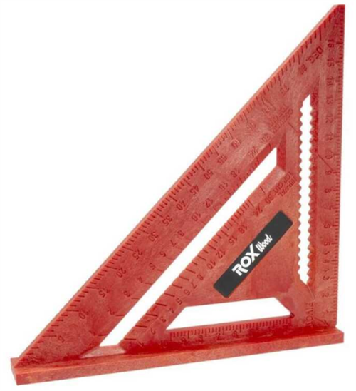 Rox Wood Abs Üçgen Gönye 175 mm 153ROX0022
