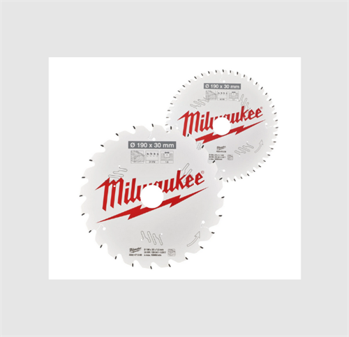 Milwaukee Sunta Kesme Testeresi 190*24mm 48 Diş 2Li 4932479574