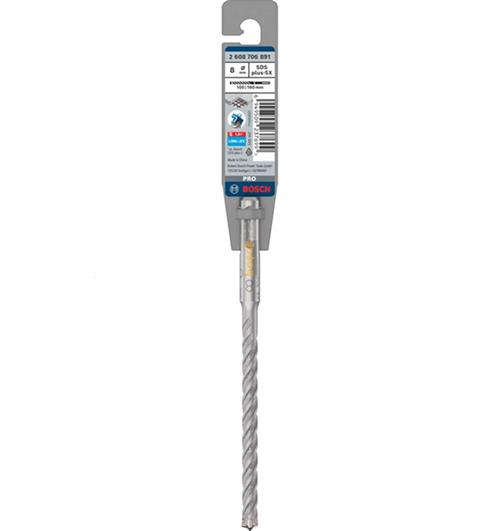 Bosch SDS Plus-5X Dört Elmaslı 8 x 160 mm Matkap Ucu 2608706891