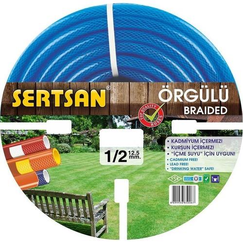 Sertsan Örgülü Hortum Şeffaf Eko 1/2 25 Mt