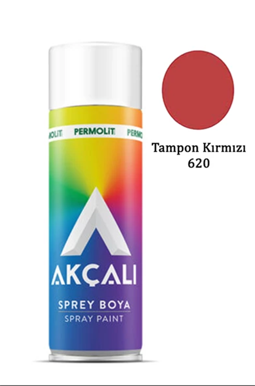 Akçalı Tampon Boyası 400 ML Kırmızı