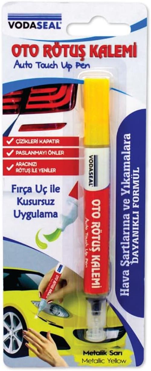 Vodaseal Oto Rötuş Kalemi Metalik Sarı 5 ML