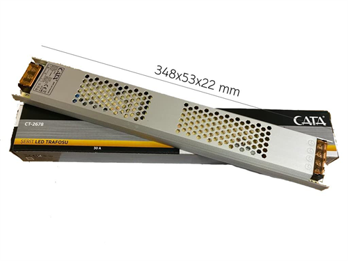 Cata Şerit Led Trafosu 30A 360W CT-2678