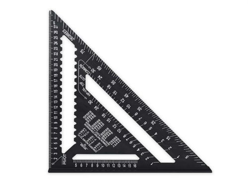 Sgs Alüminyum Üçgen Cetvel 300 mm Sgs1696