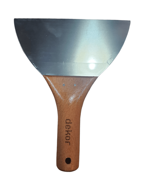 Dekor Ahşap Sap Macun Ispatula Paslanmaz 18 CM 011