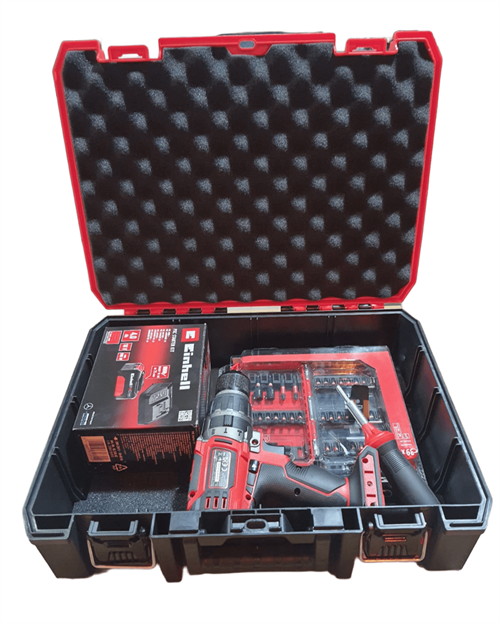 Einhell Darbeli Matkap Set 43 Parça Kprof Set 001