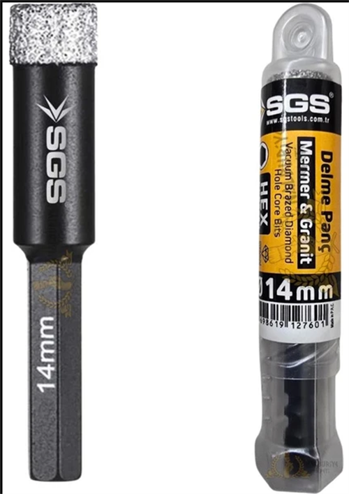 Sgs Mermer ve Granit Delme Panç Hex 14 mm SGS2760Pançlar