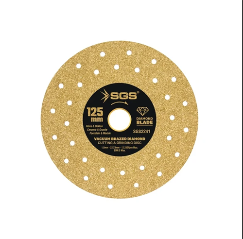 Sgs Cam-Dekton-Seramik-Porselen-Mermer Kesici 125 mm SGS2241