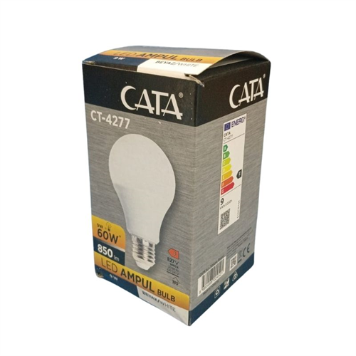Cata Led Ampul 9W E27 Beyaz CT-4277B
