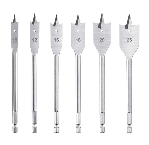 Sgs Ahşap Yaprak Matkap Uç Seti 6 Parça SGS1480