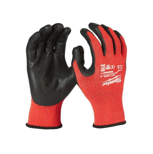 Milwaukee 3.Derece Kesik Korumalı Nitril Eldiven 10/XL PK(12) 4932479014