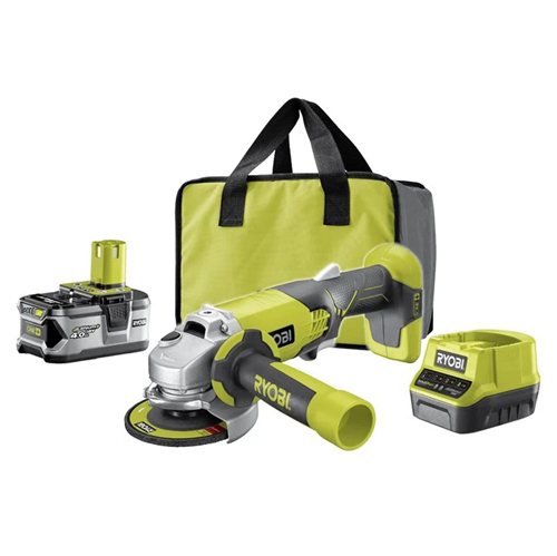 Ryobi R18AG-140S 18V 1x 4.0 Ah Li-On Akülü Taşlama 5133004301