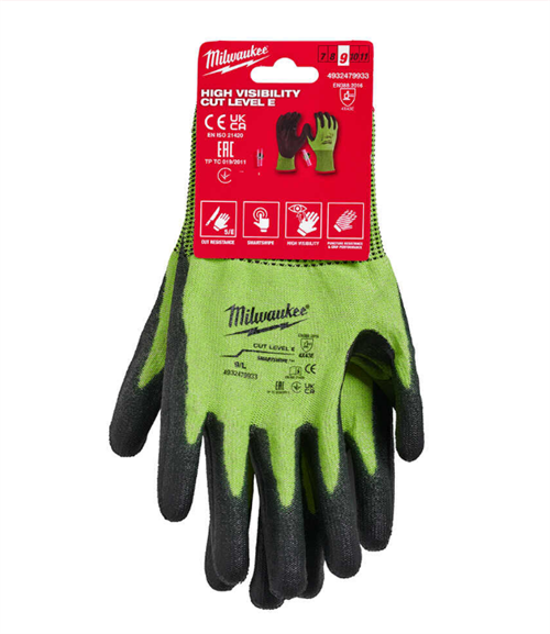 Milwaukee 5.Derece Kesik Korumalı Eldiven 9/L 4932479933