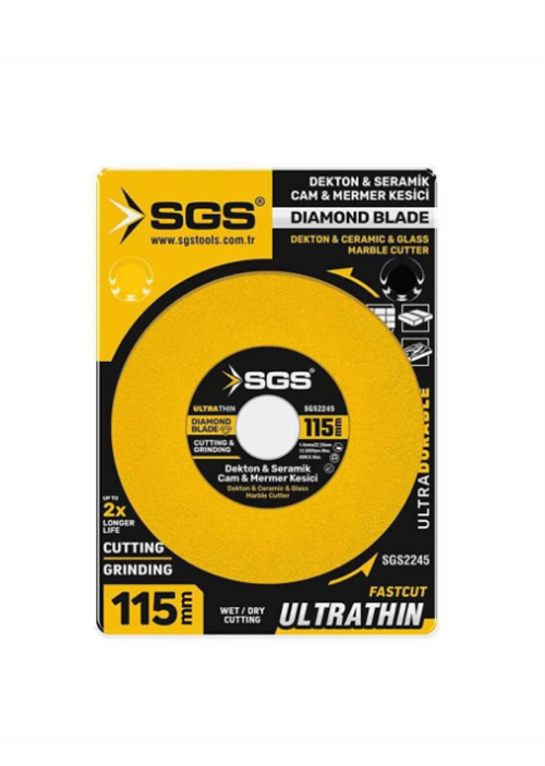 Sgs Cam-Dektan-Seramik-Mermer Elmas Kesici 115 MM SGS2245