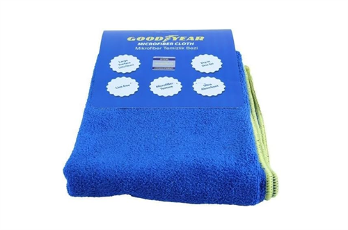 Goodyear Mikrofiber Temizlik Bezi 50*70 Cm Mavi 701062