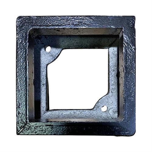 Pergüle Ayağı Japon Alüminyum Siyah Renk 8.5CM x 8.5CM 