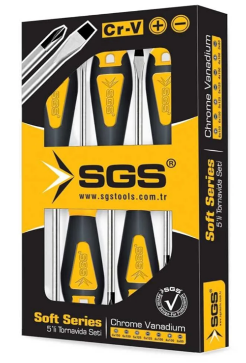 Sgs Soft Tornavida Set 5 Parça SGS1645