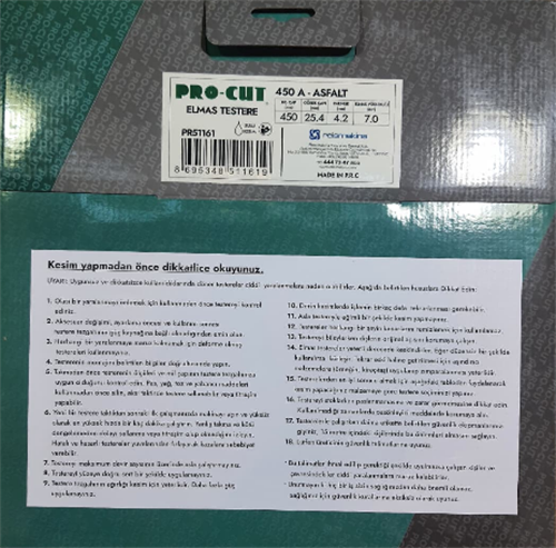 Pro-Cut 450A Asfalt Kesme Testeresi 51161