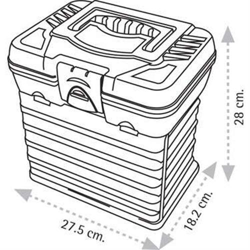 Super Bag Organizerli Takım Çantası ASR-2089