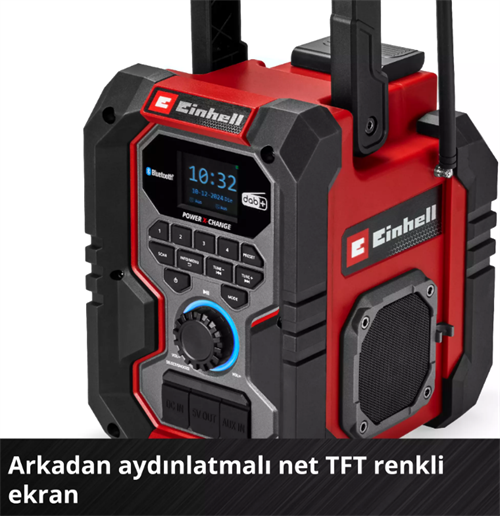 Einhell Te-Cr 18 Lİ Dab+FM/BT Solo Radyo 3407995