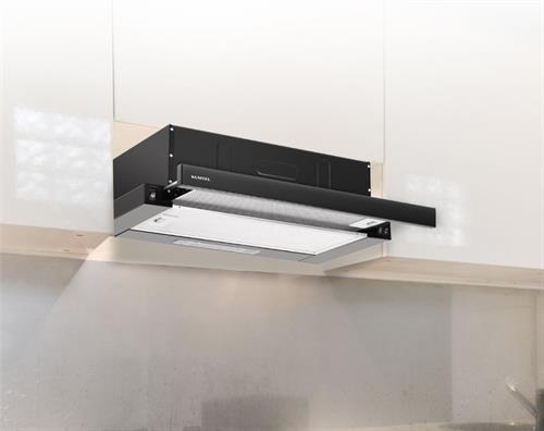 Kumtel Sürgülü Aspiratör Siyah DS6-905A