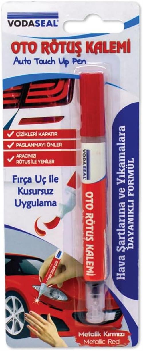 Vodaseal Oto Rötuş Kalemi Metalik Kırmızı 5 ML