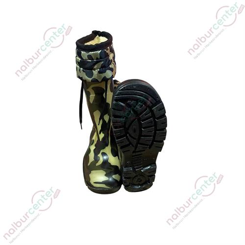 Arısan Reçber Avcı Çizmeleri Kamuflaj Kısa No:40