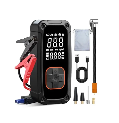 Rıco Akü Şoklama Ve Şarjlı Hava Kompresörü 022-RC4074
